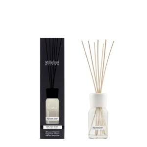 Difuzor de parfum cu bețișoare Millefiori Milano, aroma White Paper Flowers - 250ml