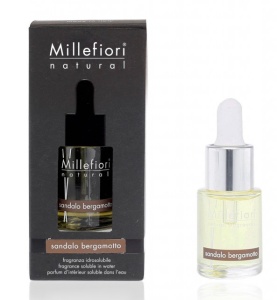 Esență de parfum hidrosolubilă Millefiori Milano - Sandalo Bergamotto, 15ml