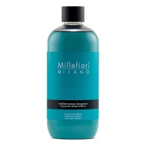 Mediterranean Bergamot rezerva de parfum pentru odorizante de camera cu betisoare MILLEFIORI MILANO 250ml