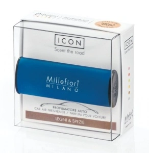 ODORIZANT AUTO Millefiori Milano LEGNI E SPEZIE ( cedru si condimente)