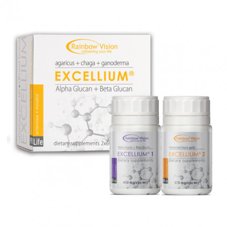 EXCELLIUM 2 X 60 CAPSULE VEGETALE