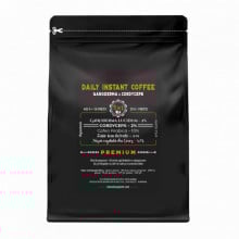 Daily Instant Coffee 5in1 cu Ganoderma+Cordyceps - 400g veg (20 de portii)