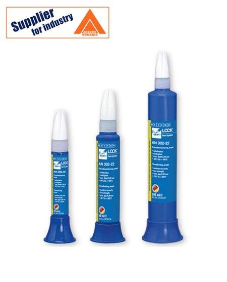 Adeziv monocomponent Weiconlock AN 302-22 culoare purpurie 20ml