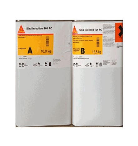 Rasina poliuretanica Sika Injection 101 RC A+B la 22,5kg 