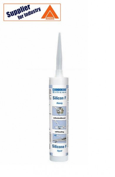 Etansant lichid, autonivelant Weicon Silicon F, lipiri elastice, transparent 310ml