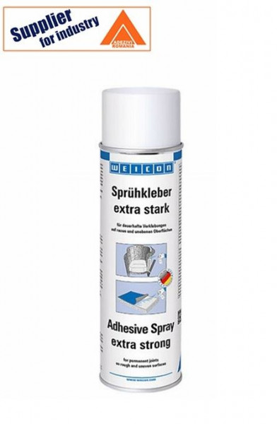 Spray adeziv foarte puternic WEICON 500ml lipiri multi-material, PVC mobila, piele, lemn