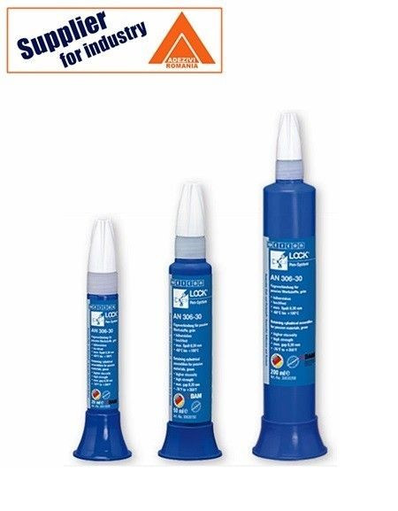 Etansant rezistent Weiconlock AN 306-30, verde 200ml