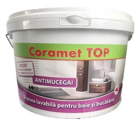 Vopsea lavabila antimucegai Coramet