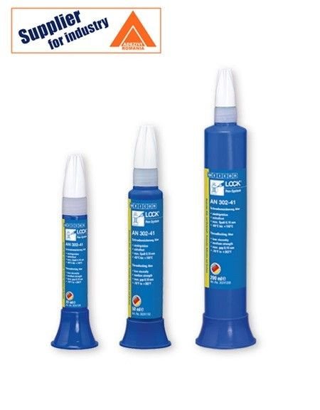Adeziv monocomponent albastru Weiconlock AN 302-41 rezistent la vibratii 20ml