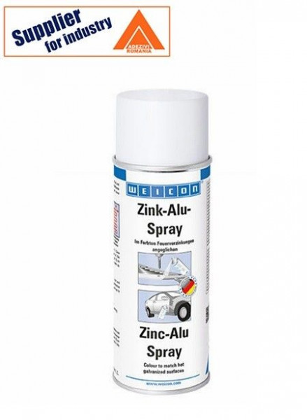 Weicon Zinc Alu Spray 400ml impotriva ruginii si coroziunii