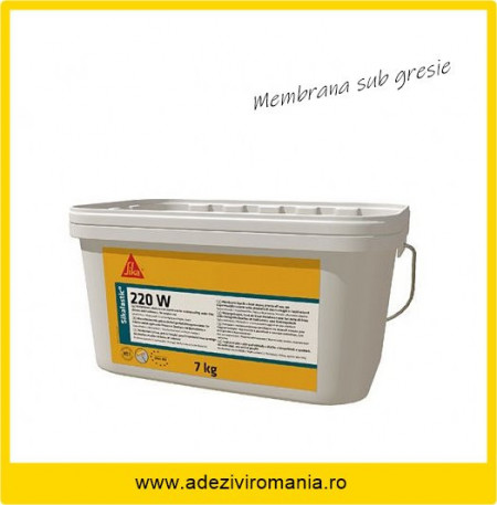 Hidroizolatie baie, cabina dus Sikalastic 220 W la 7 kg
