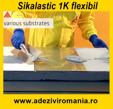 Hidroizolatie flexibila terasa SikaLastic 1K sac 20 kg