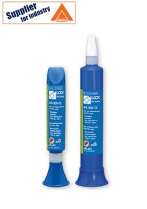 Etansant pentru tevi Weiconlock AN 305-72 alb 50ml, efect de etanșare imediat