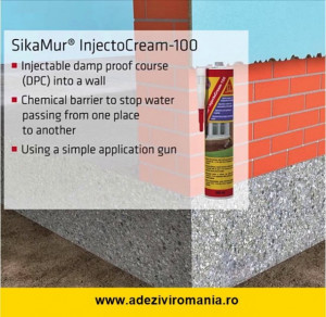 SikaMur Injectocream 100 560 ml - injectare fundatii - Img 3