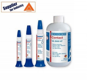 Adeziv rezistent la temperaturi inalte Weicon Contact VA 2500 HT, rezistent la impact si exfoliere, 30g