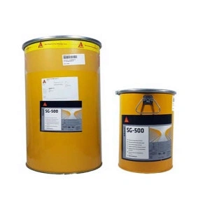 Adeziv bicomponent pentru geam Sikasil SG-500 negru A+B la 280kg