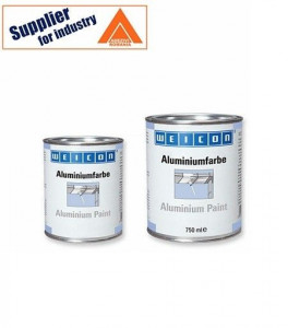 Vopsea de aluminiu Weicon protectie anticoroziva metale 750ml