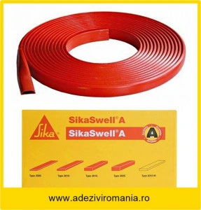 Banda pentru hidroizolatii SikaSwell A 2010 20 mm X 10mm X 10 m
