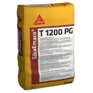 Sika Emaco® T 1200 PG 25 kg, Mortar fluid pentru reparația suprafetelor