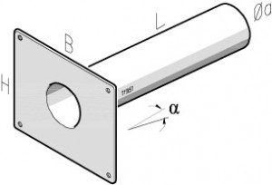 Scurgere supraplin pentru acoperis S-Overflow PVC 63 - Img 2