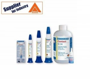 Adeziv Weicon Contact VA 100, lichid, 60g, transparent, pentru lipirea metalelor, materialelor plastice, cauciucului