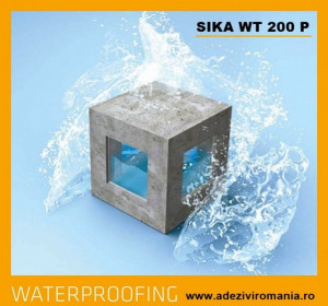 Apa Stop beton Sika WT 200 P 2 kg