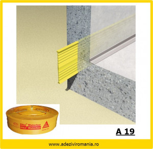 Banda PVC pentru fundatii A19 Sika Waterbar( V 15) la 30m