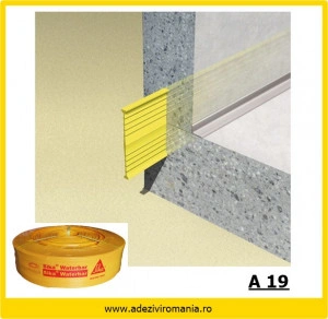 Banda PVC pentru fundatii A19 Sika Waterbar( V 15) la 30m