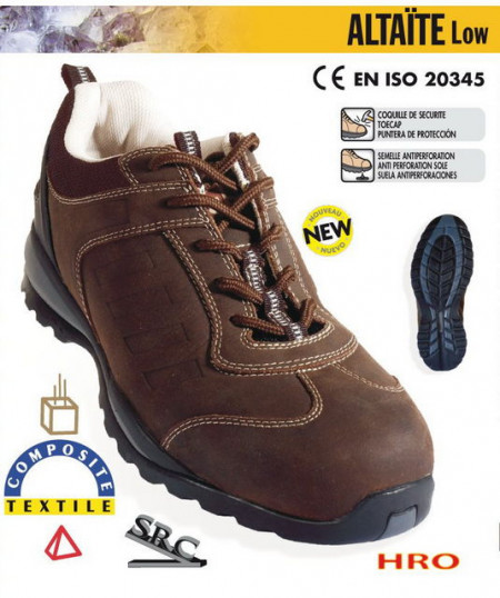 Pantofi de protectie sport ergonomic talpa HRO 300 grade Altaite