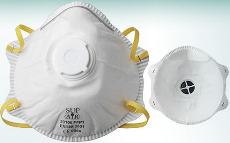 Semi masca protectie FFP1 cod 23106 - pachet 10 buc