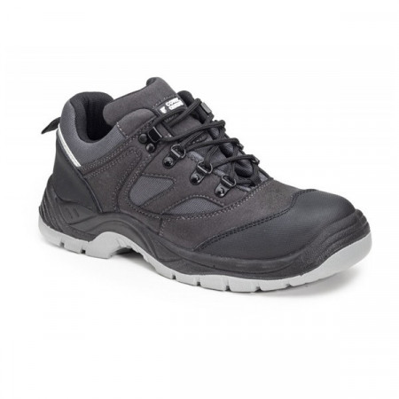 Pantofi de protectie S3 SRC Silver piele suede respirabila