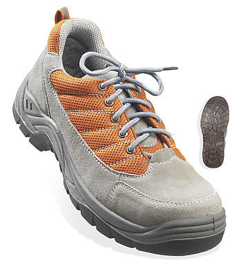 Pantofi protectie SPINELLE S1P de vara cu bombeu Gri-Orange