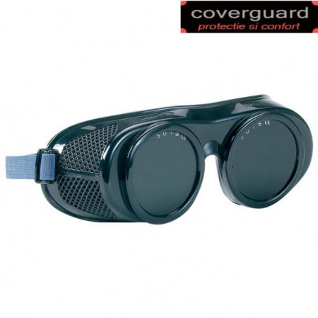 Ochelari sudor cu banda elastica cu orificii de aerisire pe partea laterala, Lux Optical
