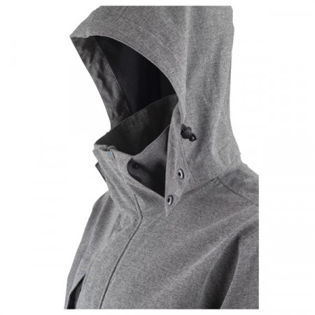 Jacheta de toamna softshell gri rezistenta la vant