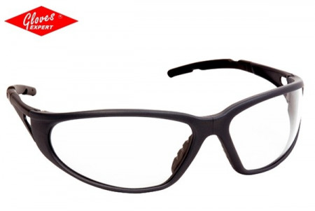 Ochelari protectie ramă gri/neagră, lentile incolore Freelux