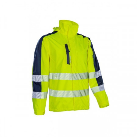 Jacheta reflectorizanta softshell rezistenta la apa si vant