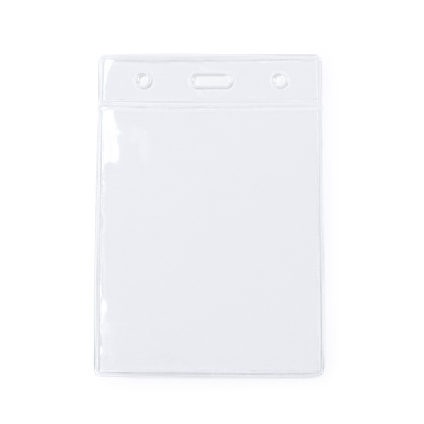 Suport pentru simbol din PVC transparent, cu design vertical