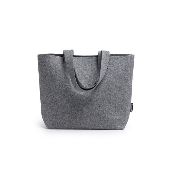 Geanta din pâslă reciclată cu un design solid