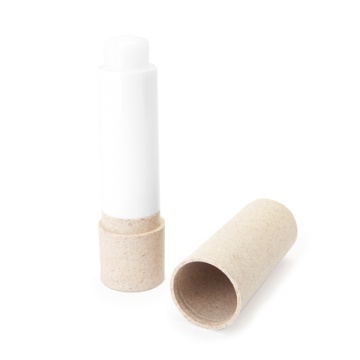 Balsam de buze în cutie clasică în formă de baston, din fibră de grâu - Img 2