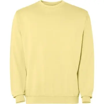 Bluza unisex cu guler rotund, 100% bumbac - Img 2