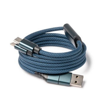 Cablu adaptor magnetic cu USB, tip C și intrare și ieșire luminoase - Img 4