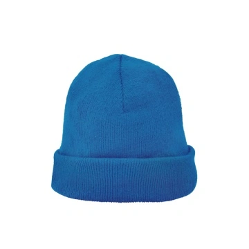 Căciulă tricotată cu față dublă, specială pentru broderie - Img 2