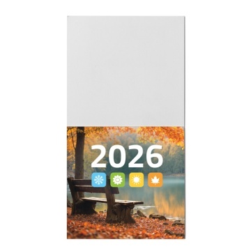 Calendar magnetic cu foi detașabile