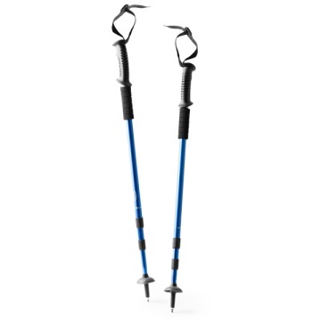 Foldable trekking pole set in aluminium with shock absorption - Img 3