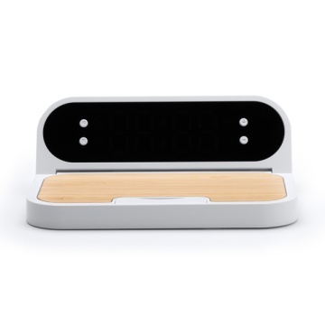 Încărcătorul wireless din bambus și ABS - Img 1
