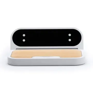 Încărcătorul wireless din bambus și ABS