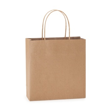 Pungă de hârtie în culoare naturală 110 g/m² - Img 6