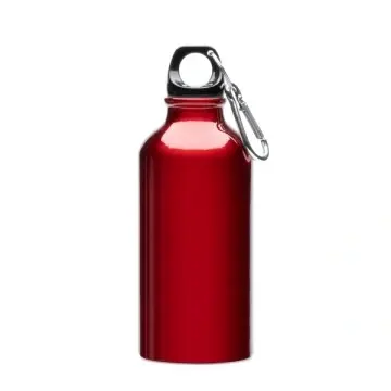 Sticlă din aluminiu cu carabină, cu o capacitate de 400 ml - Img 5