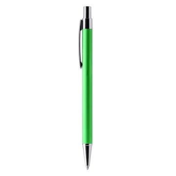 Stilou cu corp din aluminiu reciclat cromat negru mat - Img 3