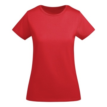 Tricou cambrat cu mânecă scurtă pentru femei din bumbac ecologic certificat OCS - Img 18